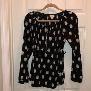 Motherhood Maternity cute size Small blouse